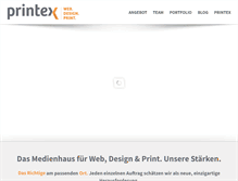 Tablet Screenshot of printex.ch