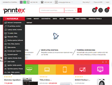 Tablet Screenshot of printex.ba