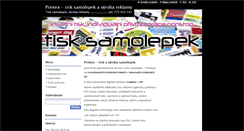 Desktop Screenshot of printex.cz