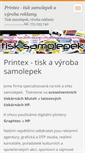 Mobile Screenshot of printex.cz
