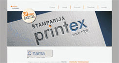 Desktop Screenshot of printex.rs