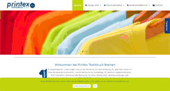 Desktop Screenshot of printex.de