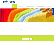 Tablet Screenshot of printex.de